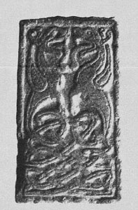Front panel of the Anglo-Saxon cross shaft [CRT130Elstow19]